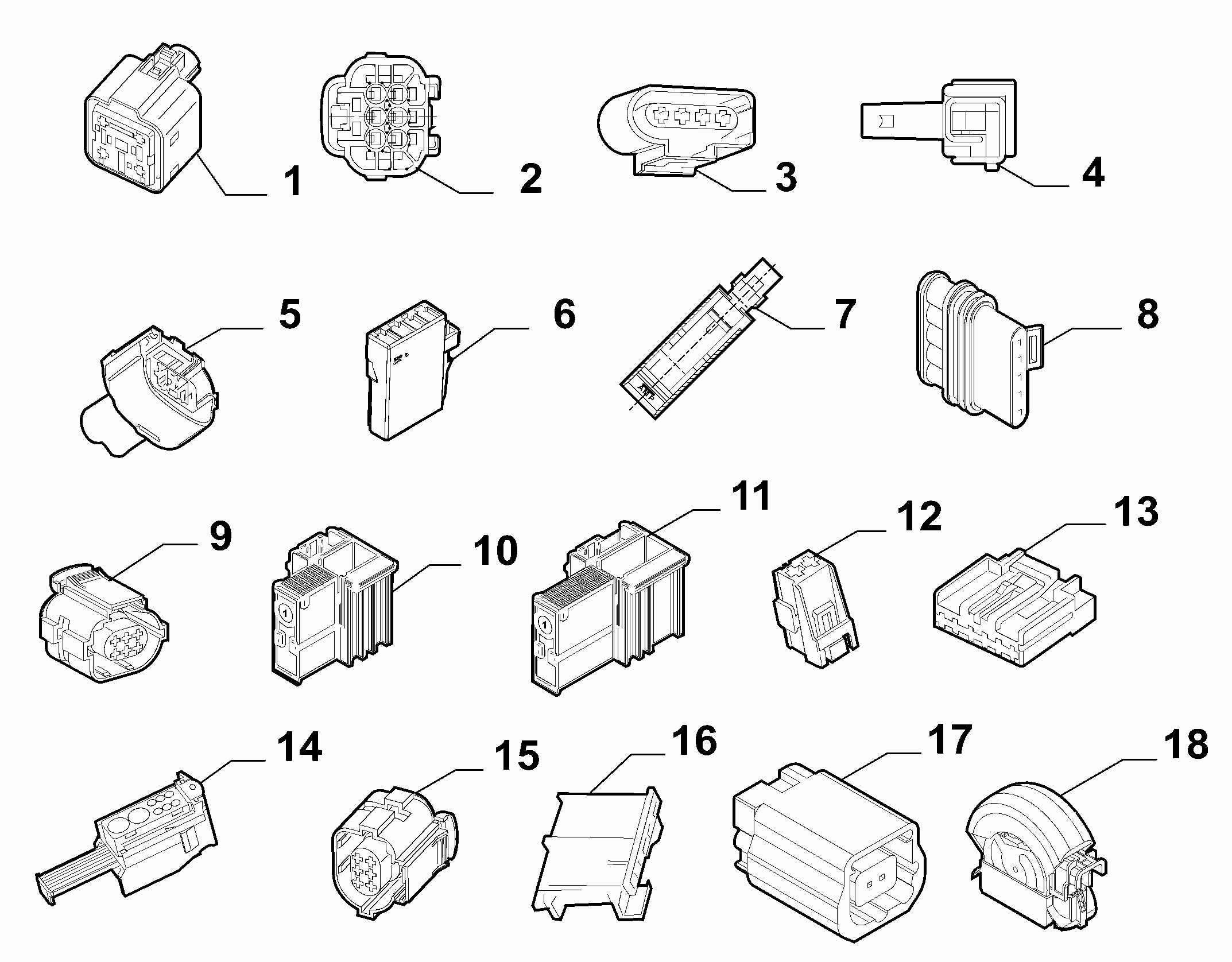 55528/00 CABLE ASSEMBLY CONNECTORS