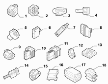 55528/00 CABLE ASSEMBLY CONNECTORS