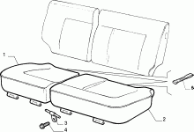70613/04 REAR SEAT