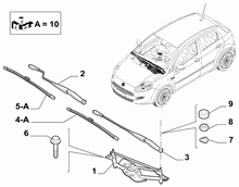 55514-010 WIPERS - ARM, BRUSHES AND MOTOR