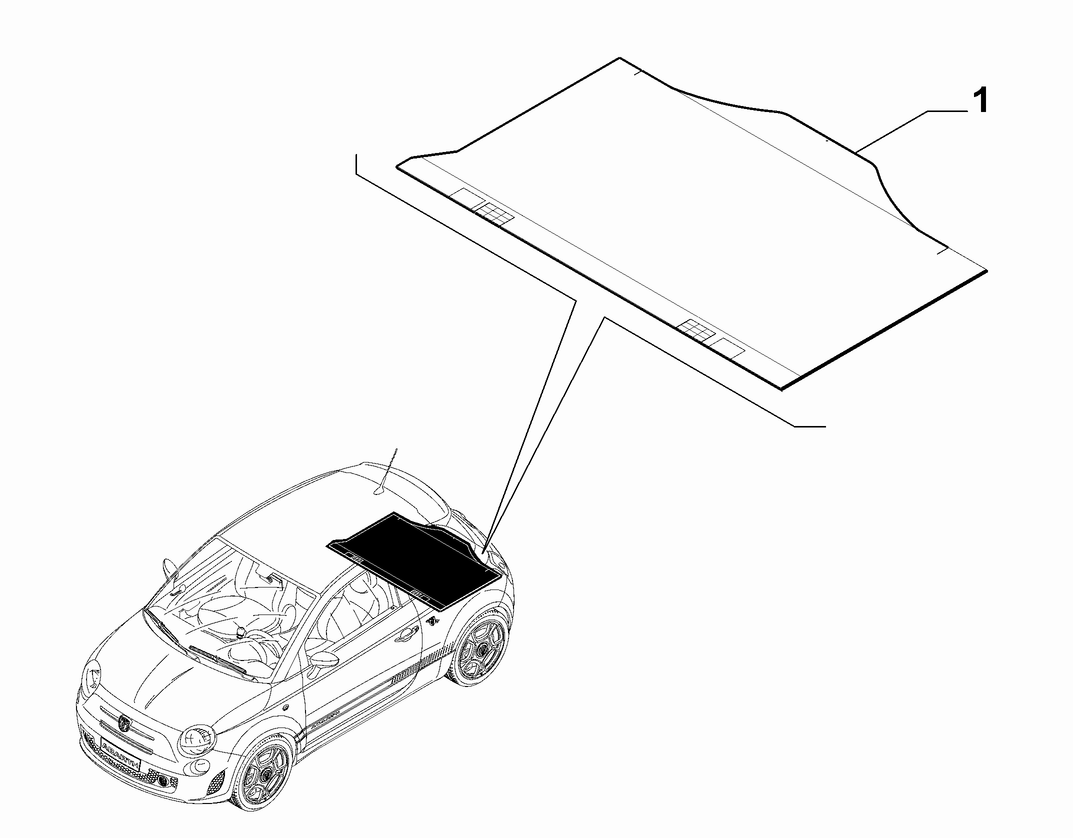 70526-030 TRUNK MATS