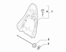 70601-020 FRONT SEAT FRAME