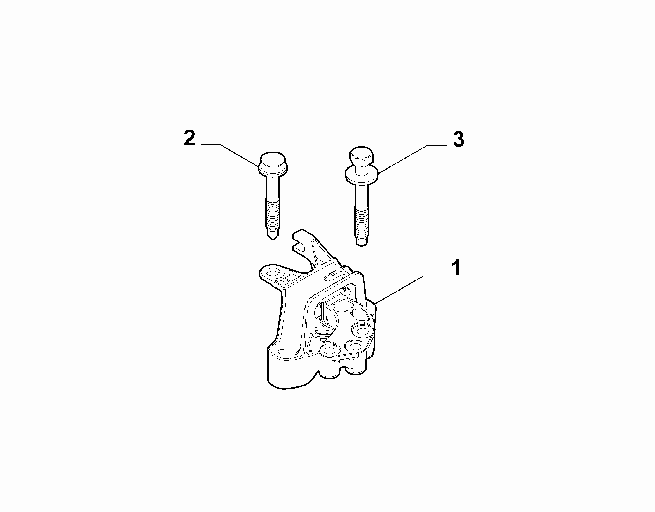 10002-010 ENGINE INLET SCREW ANCHOR AND TENSION ROD SUSPENSION