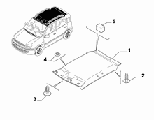 70523-010 INTERNAL ROOF LINING