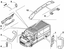 70525-020 HANDLE GRIPS