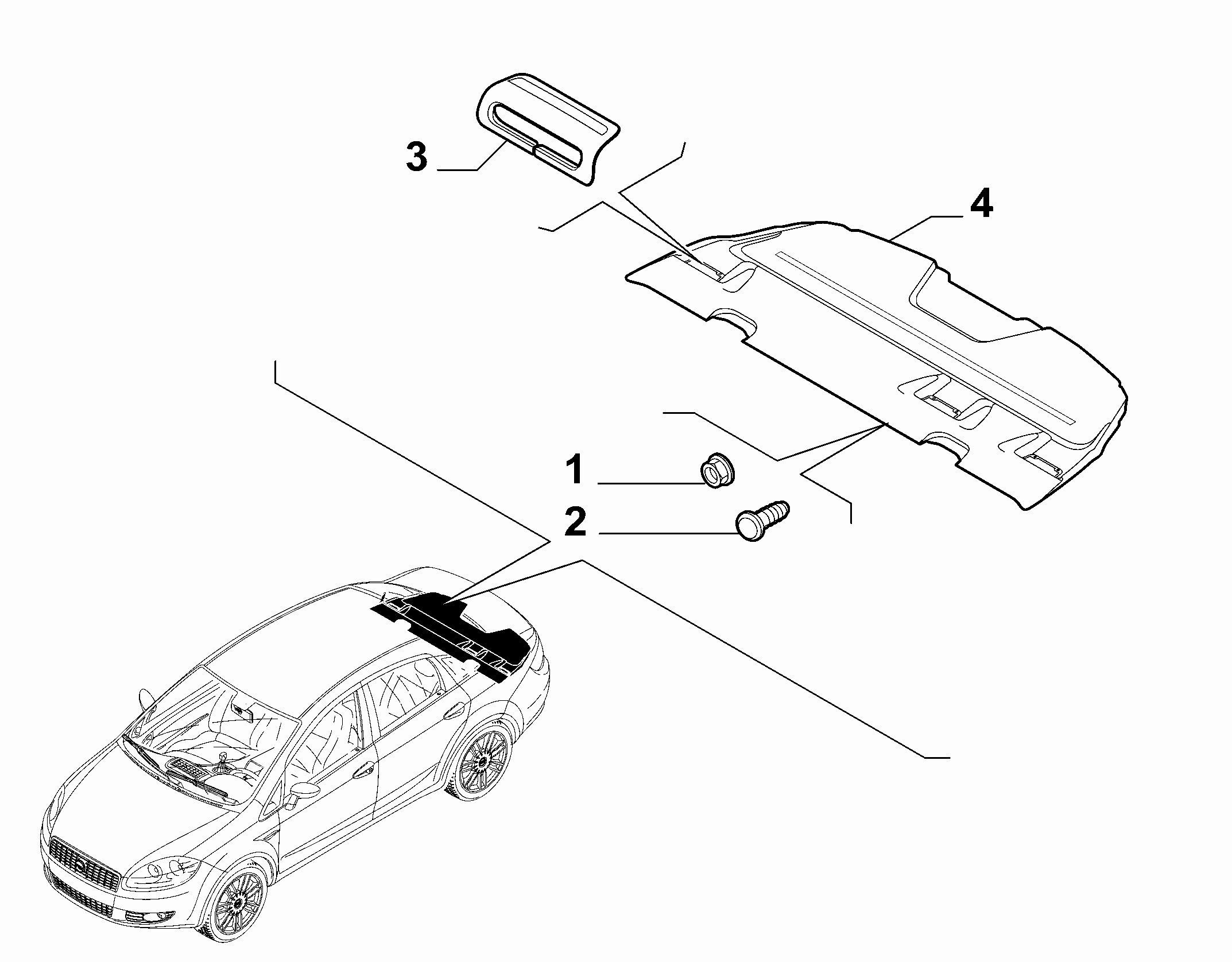 70523-070 PARCEL SHELF