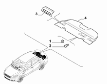 70523-070 PARCEL SHELF