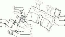 70613/00 REAR SEAT