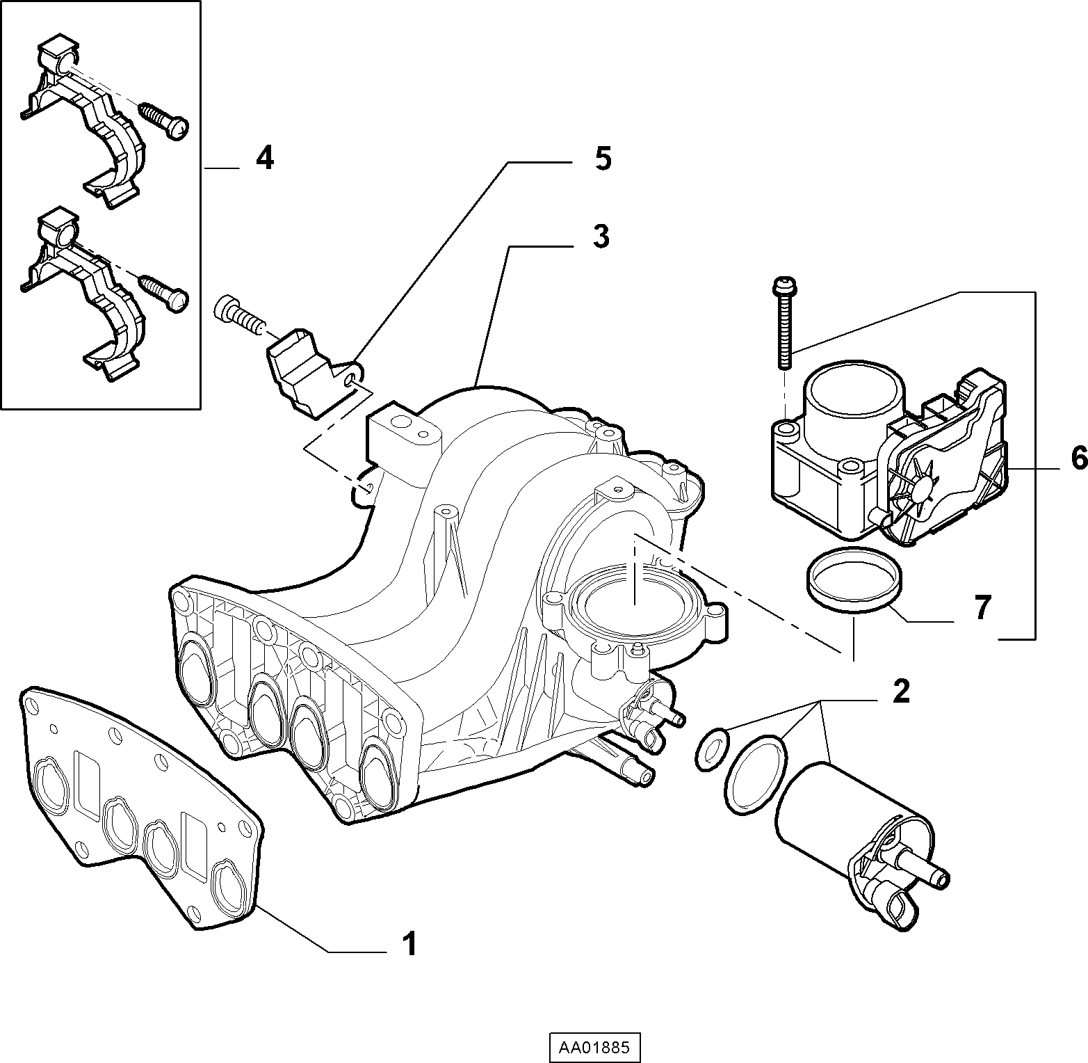 55231875 AIR DUCT SYSTEM
