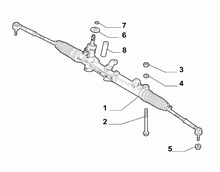 41201-030 STEERING BOX