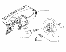 41201-010 STEERING WHEEL