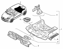 70006-020 REAR FLOOR PANEL