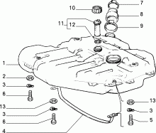 10200/00 ТОПЛИВНЫЙ БАК 