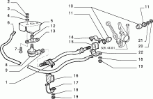 44301/00 ПЕРЕДНЯЯ ПОДВЕСКА 