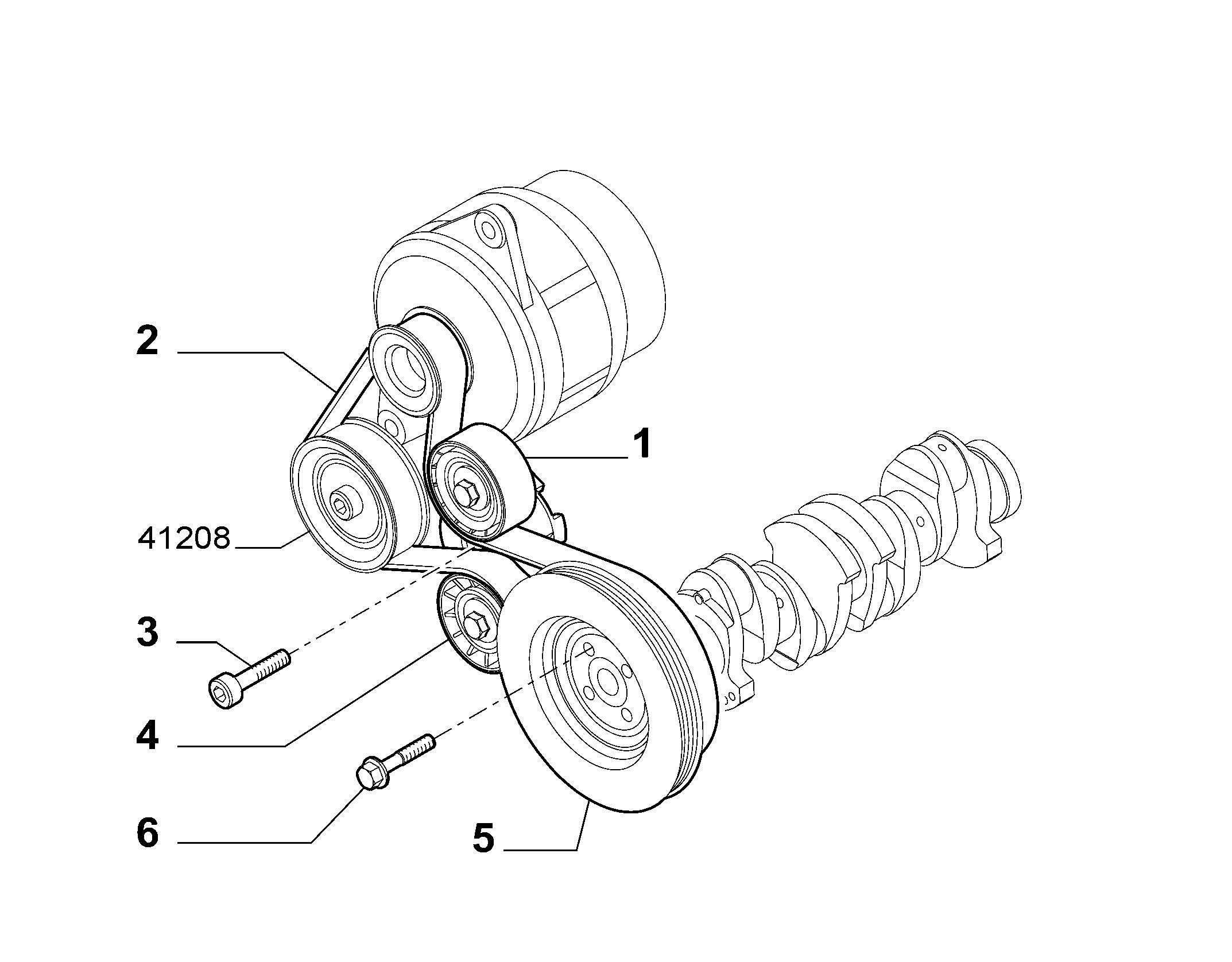 10115-010 BELTS AND PULLEYS