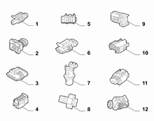 55528-010 CABLE ASSEMBLY CONNECTORS