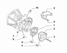 21207-020 GEAR BOX COVERS