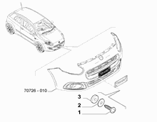 70726-040 FRONT PLATE CLAMPS