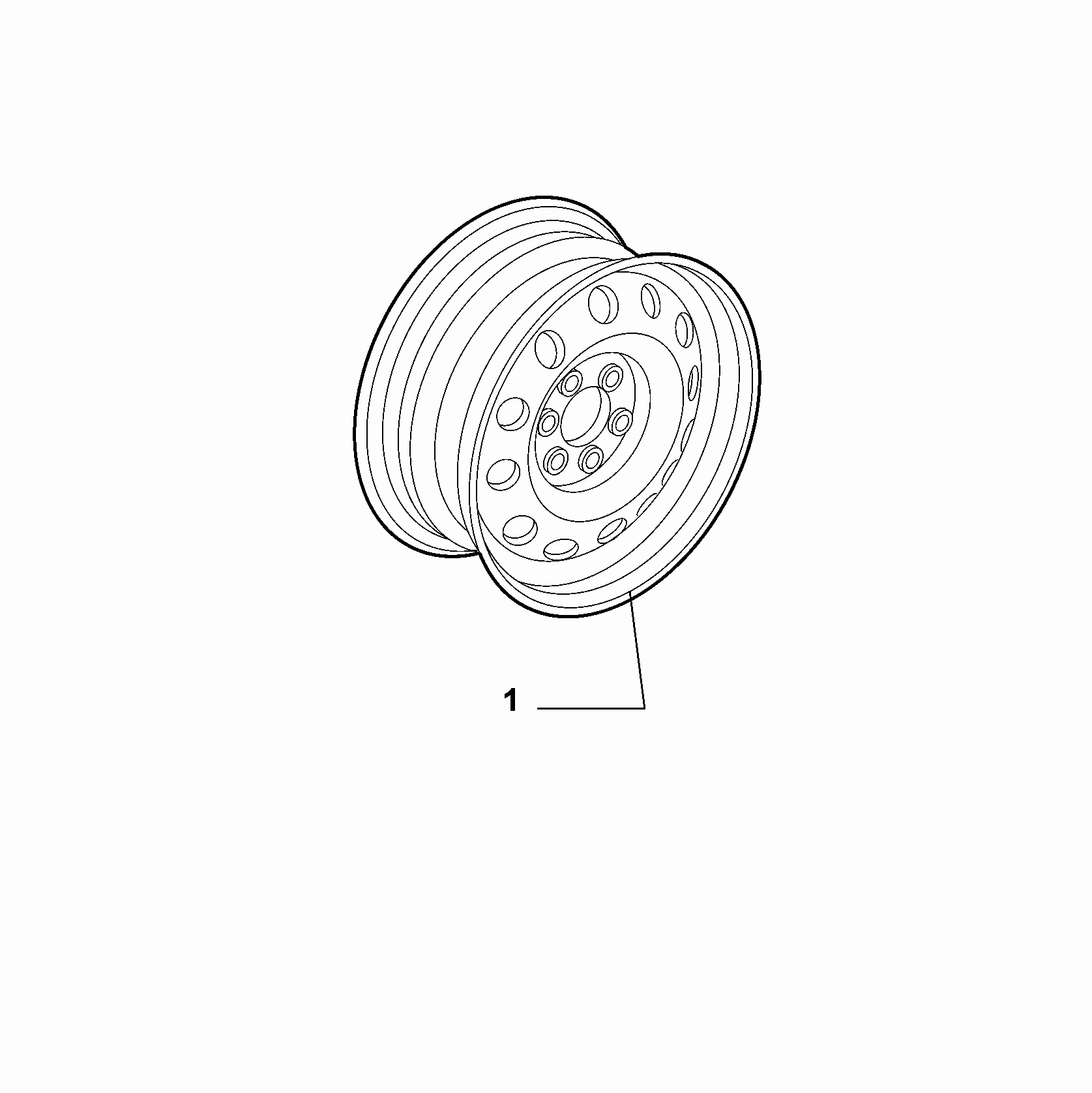 44316-030 SPARE WHEEL