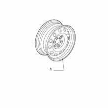 44316-030 SPARE WHEEL