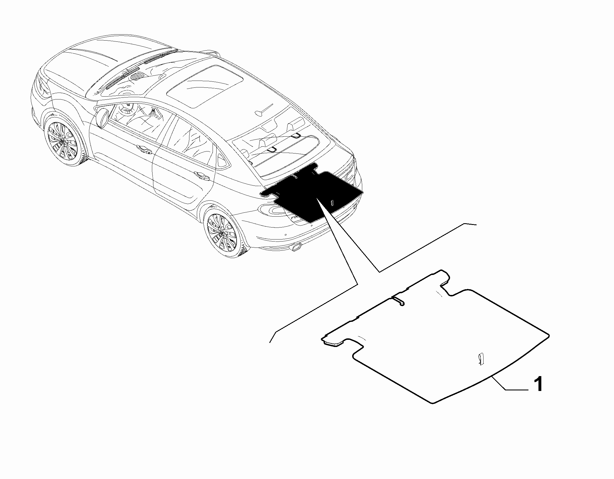 70526-030 TRUNK MATS
