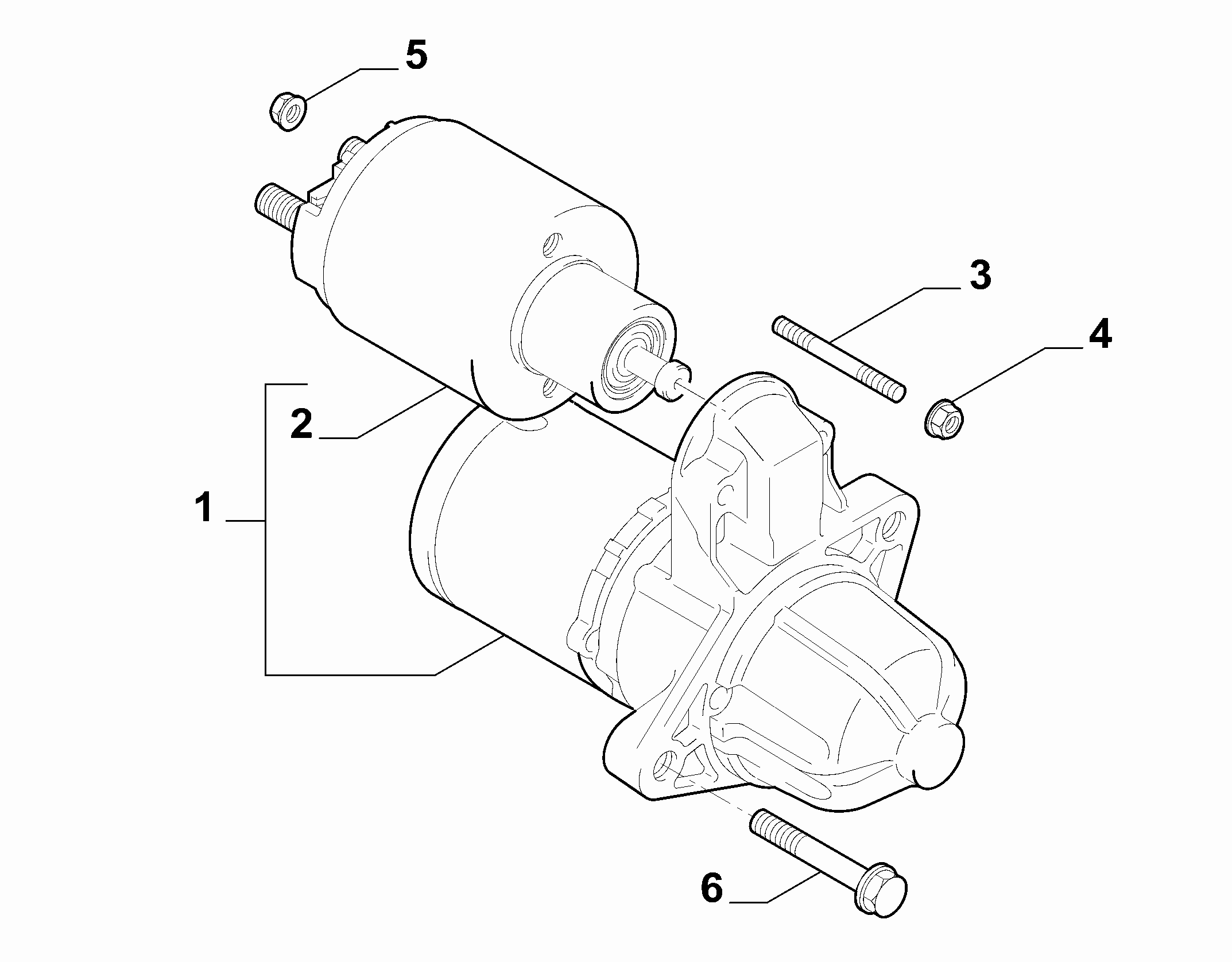 55201-010 STARTER MOTOR