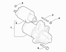 55201-010 STARTER MOTOR