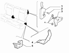 70613/06 REAR SEAT