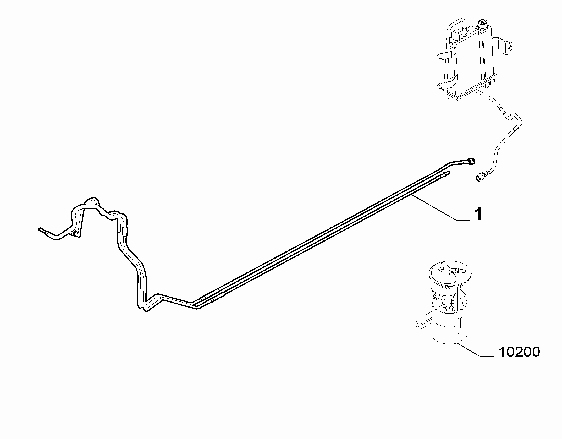 10201-020 UNDERSIDE FUEL PIPES