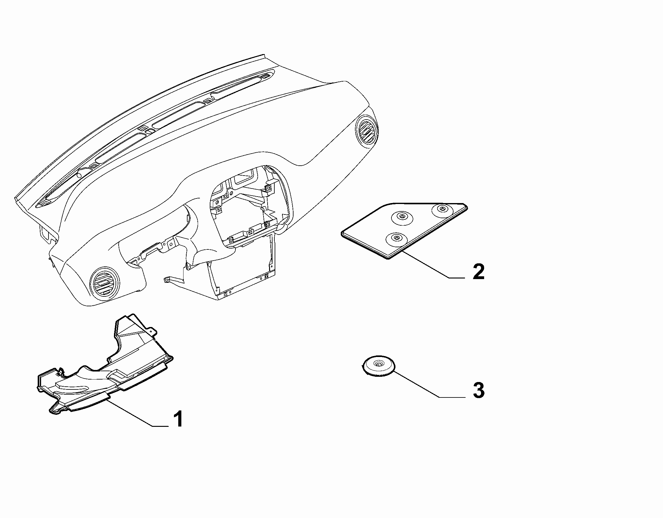 70502-080 DASHBOARD SOUNDPROOFING