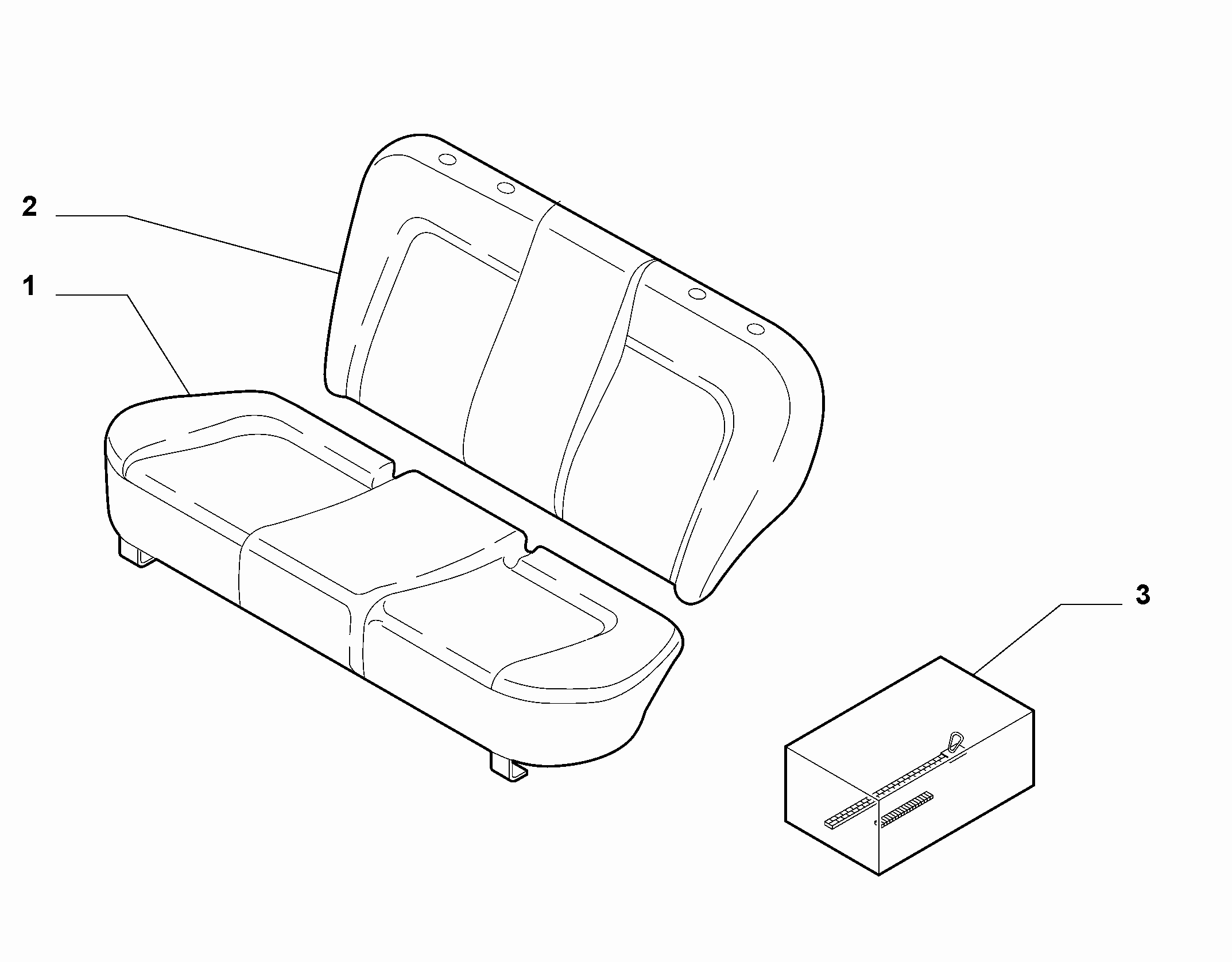 70615-010 REAR SEAT LINING 