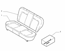 70615-010 REAR SEAT LINING 
