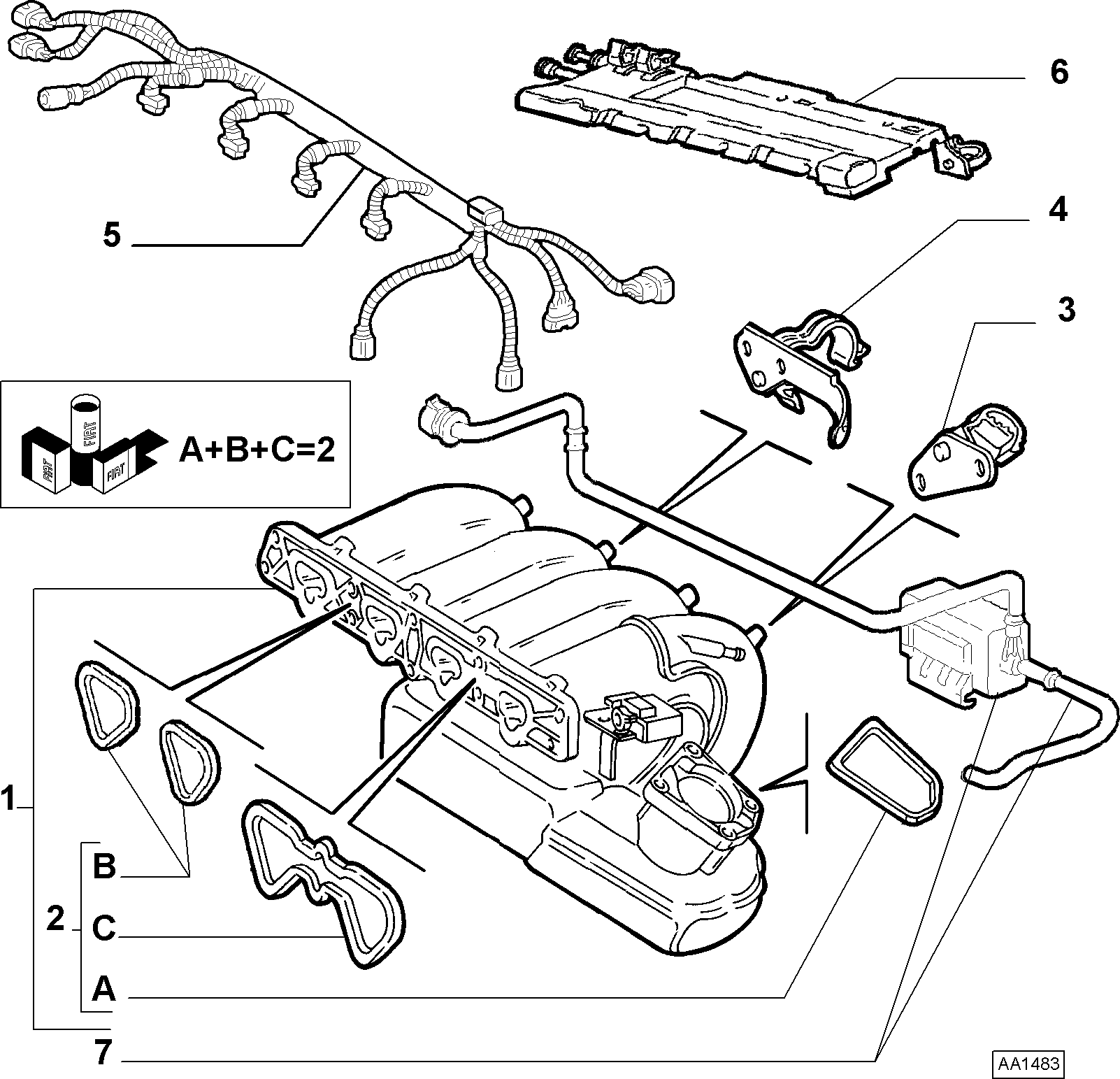 60657044 AIR DUCT SYSTEM