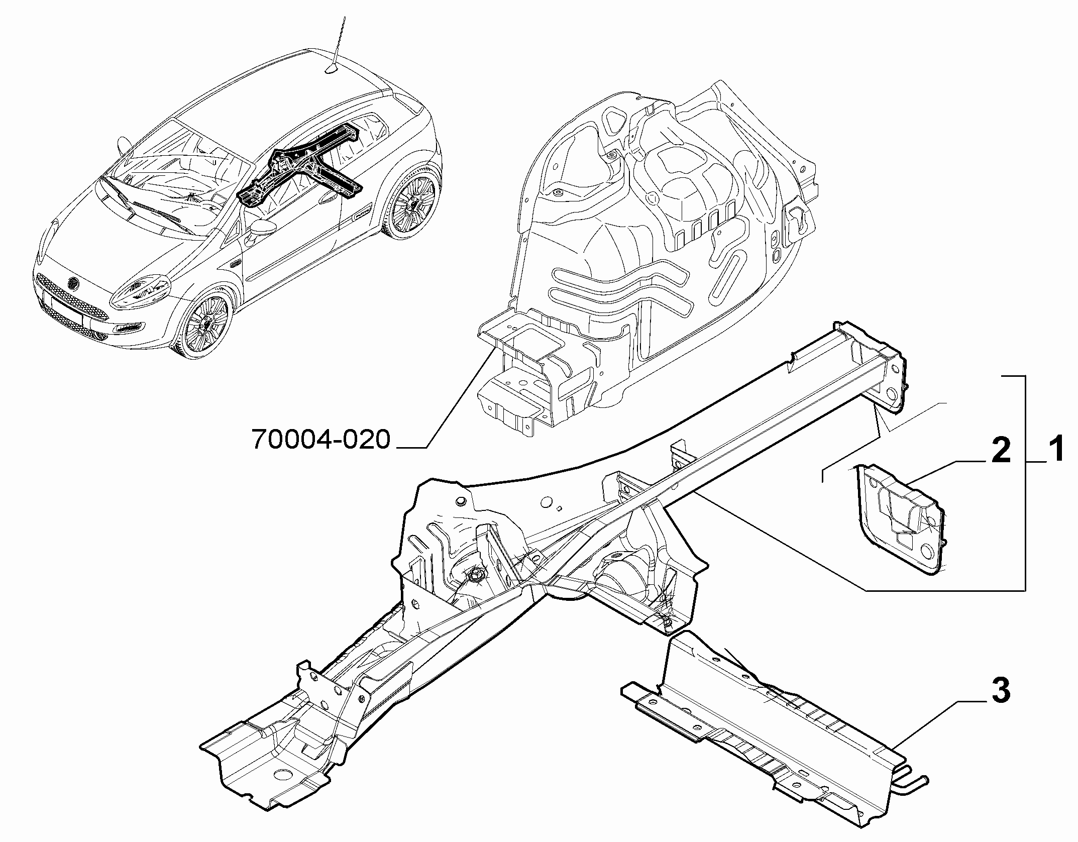 70006-040 SIDE MEMBER