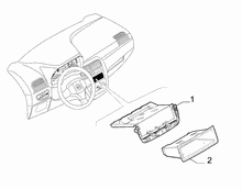 70502-020 DASHBOARD INSTRUMENT HOLDER DIALS