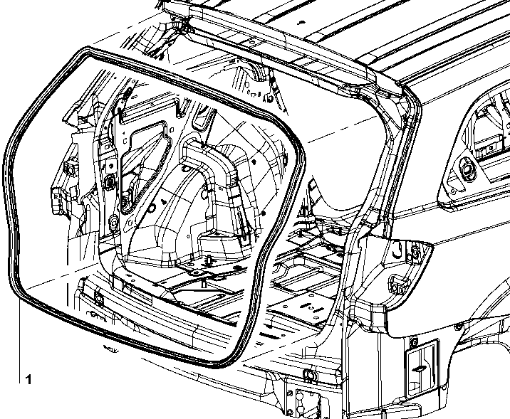 70525-040 DOOR COMPARTMENT GASKETS