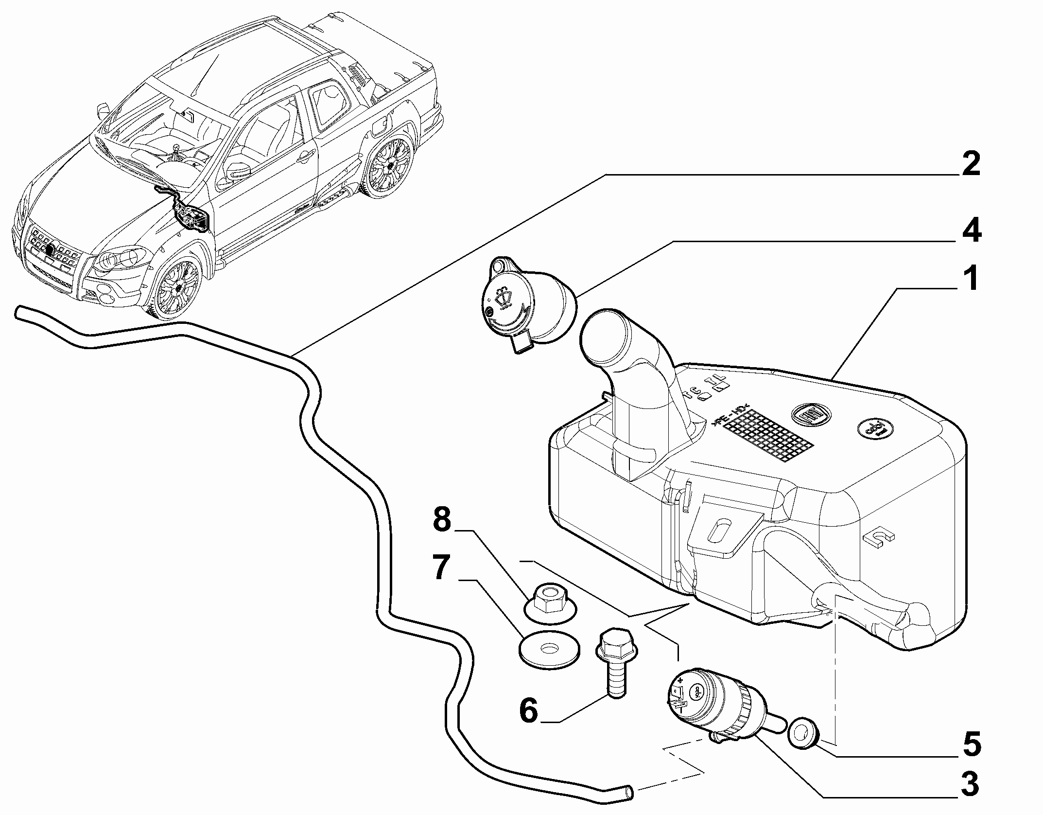 55514-030 WINDSHIELD WIPER RESERVOIR