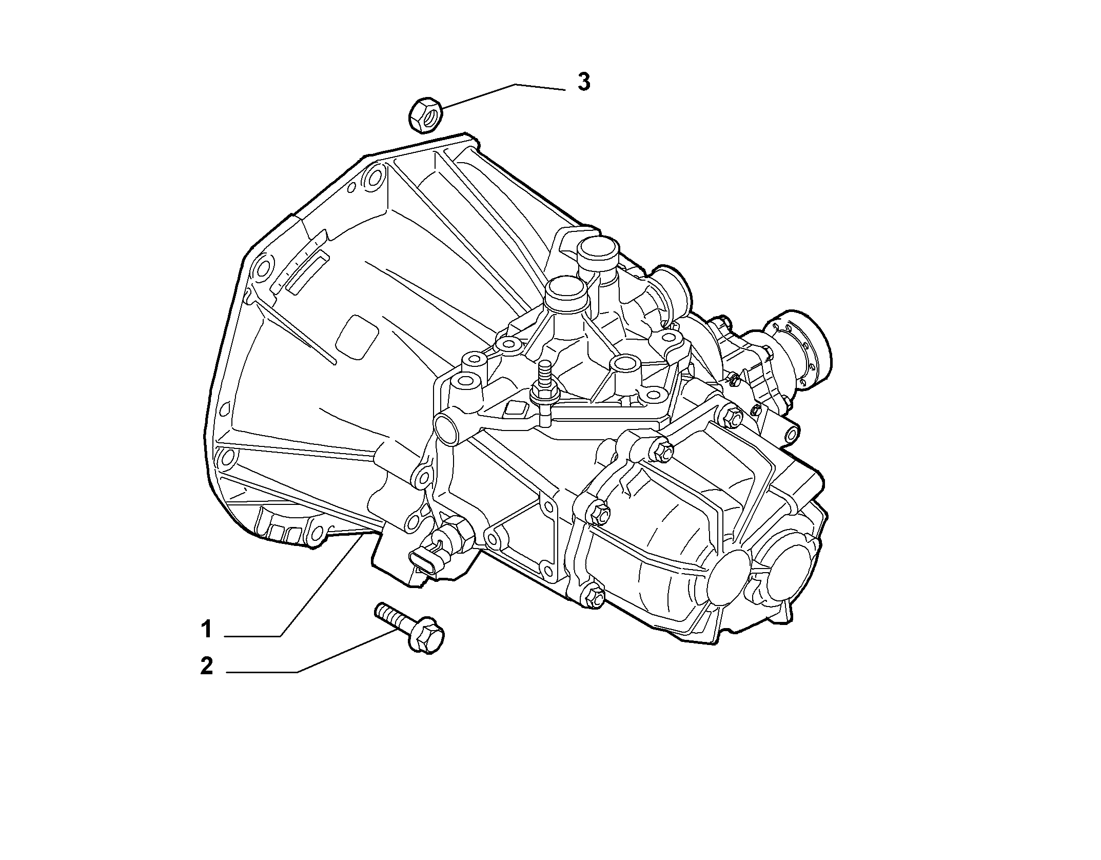 21200-010 GEARBOX AND COVERS