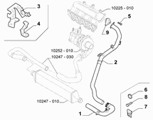 10247-020 COOLER PIPING SUCTION DUCT