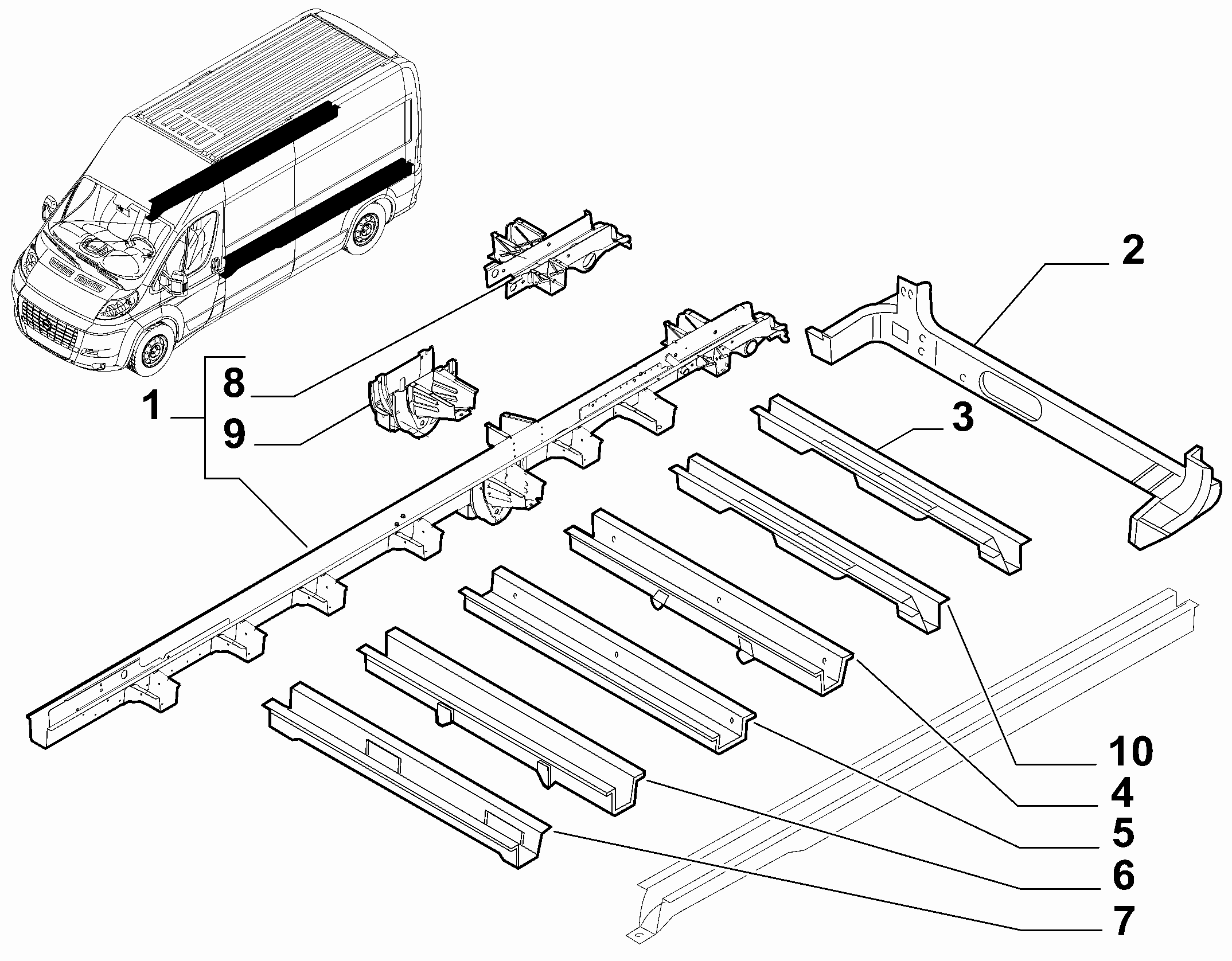 70006-040 SIDE MEMBER