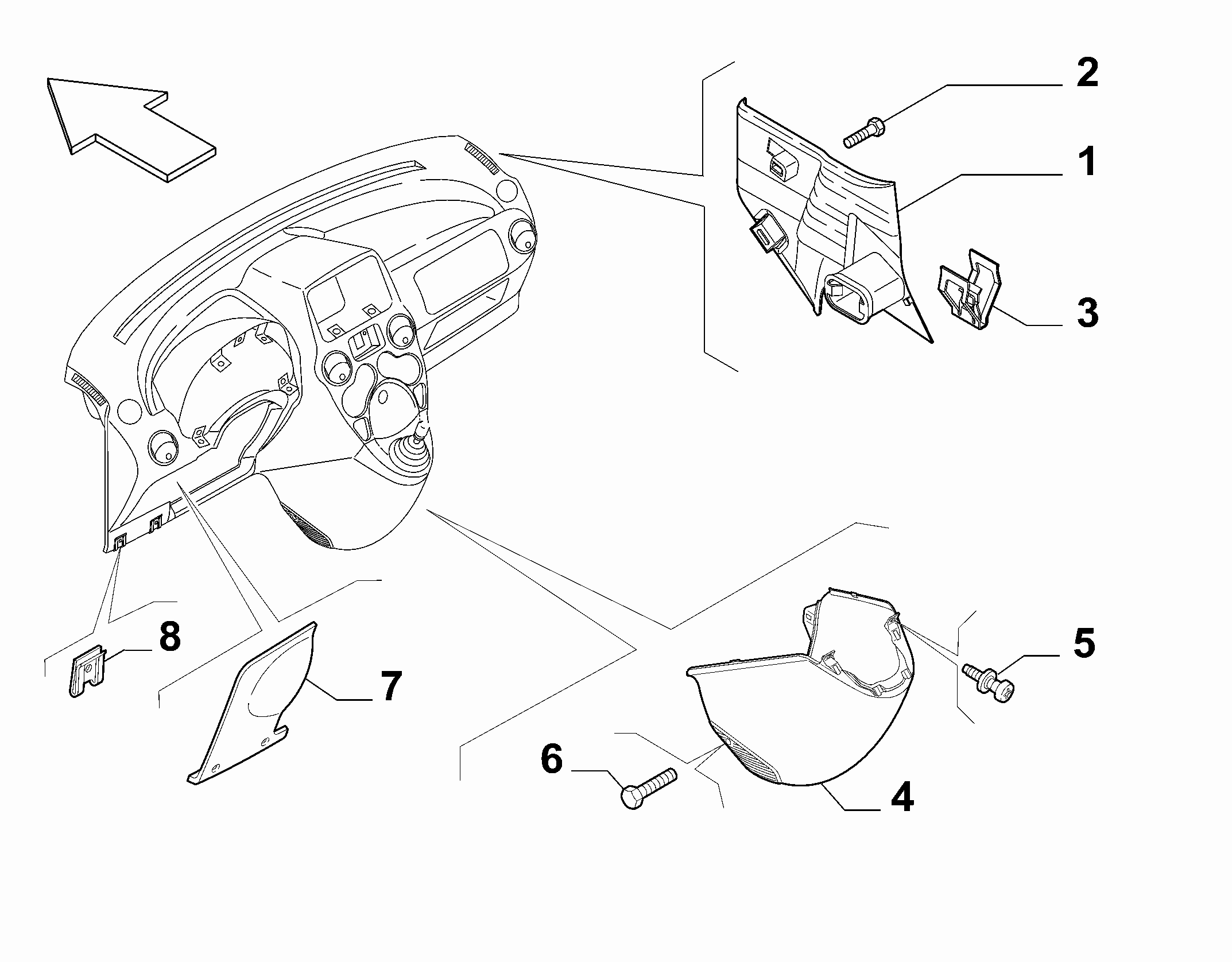 70502-050 BOOT LID COVERS