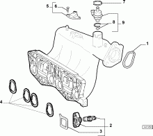 55194154 AIR DUCT SYSTEM