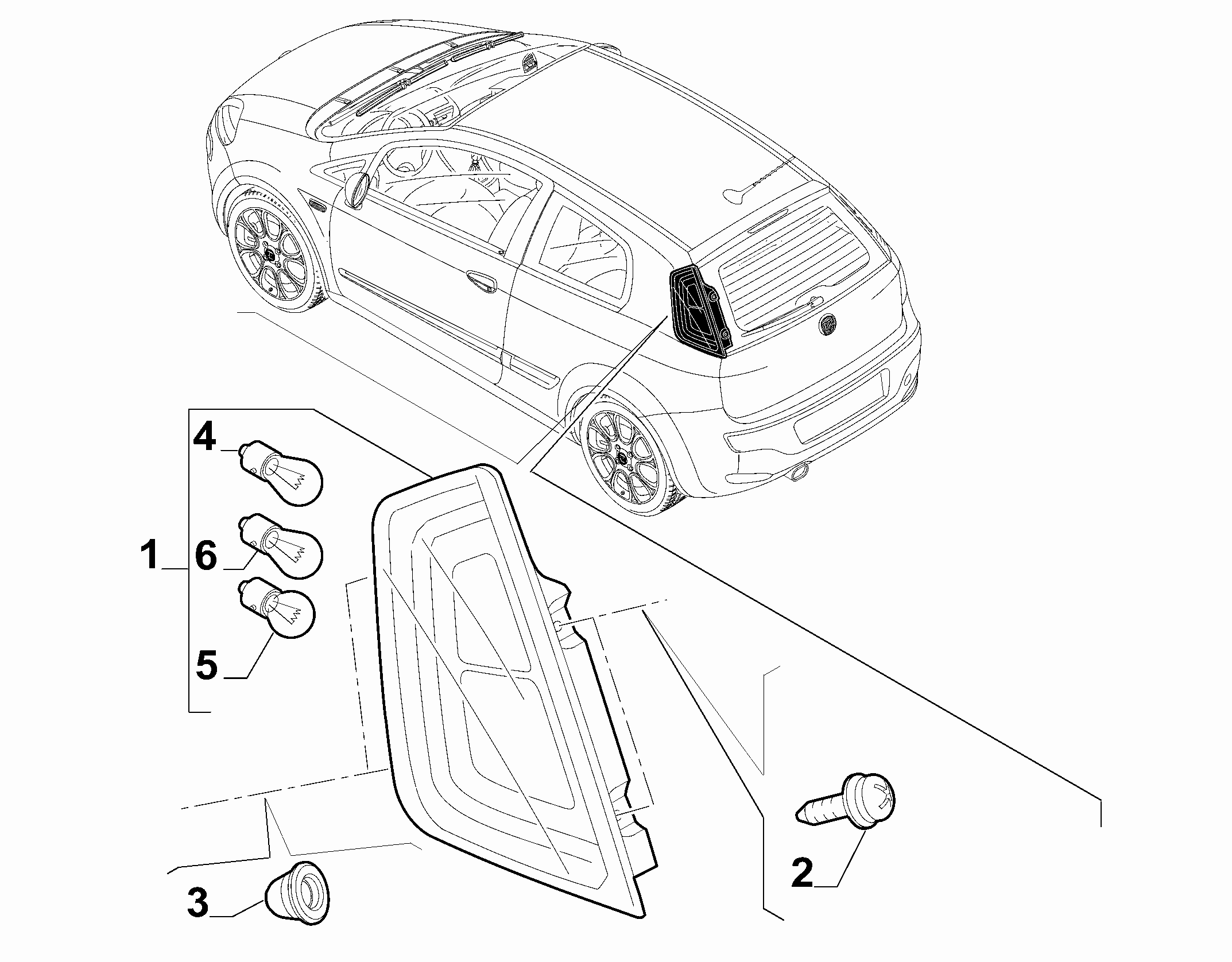 55401-030 TAIL LAMP
