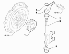21219-030 MANUAL CLUTCH RELEASE