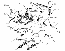 70613-071 2ND ROW REAR SEAT - RIGHT SIDE - 60%
