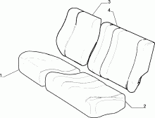 70615/03 REAR SEAT LINING