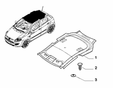 70523-010 INTERNAL ROOF LINING