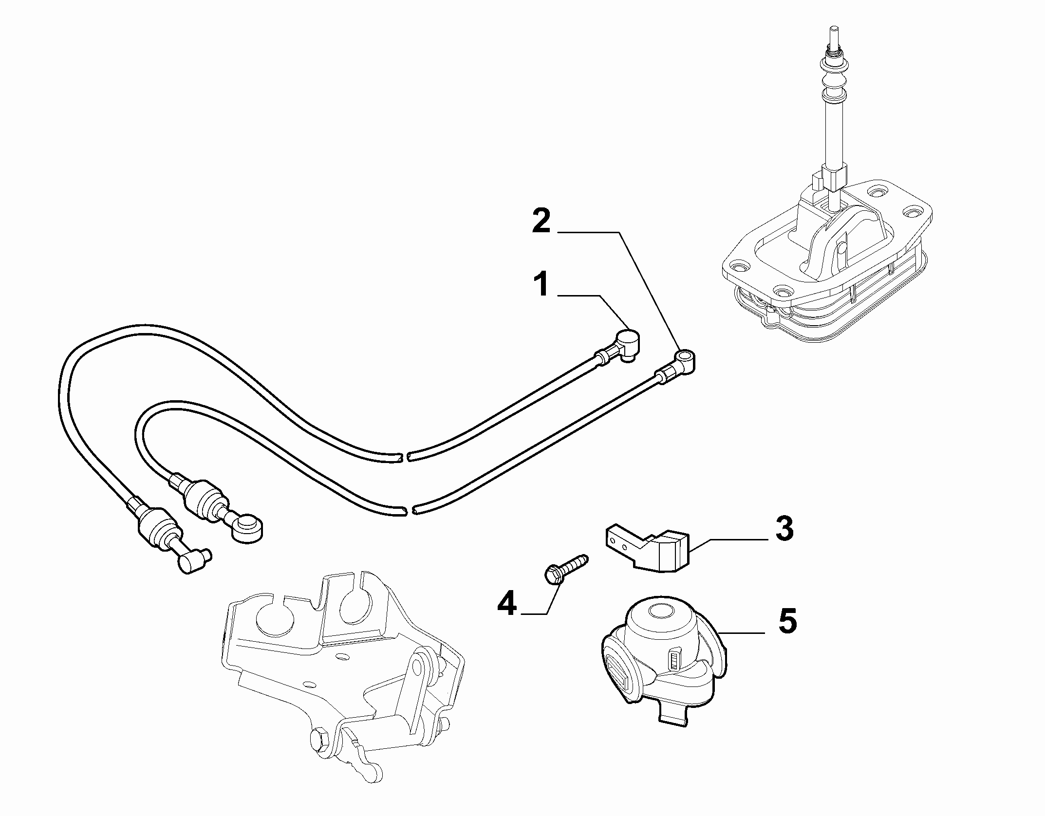 21221-020 GEAR STICK FLEX SHAFT