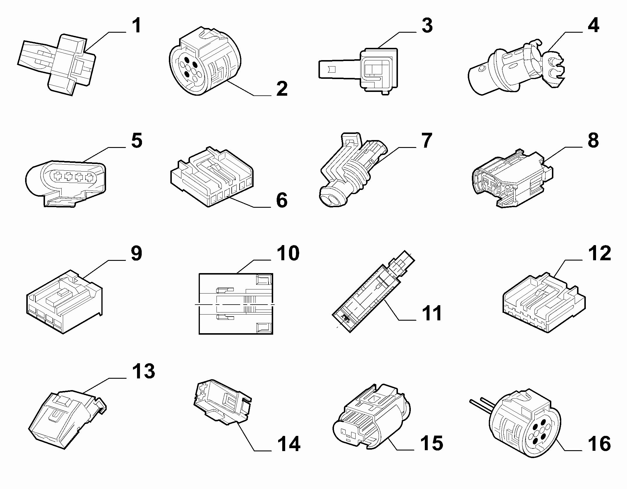 55528-010 CABLE ASSEMBLY CONNECTORS