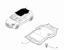70523-010 INTERNAL ROOF LINING